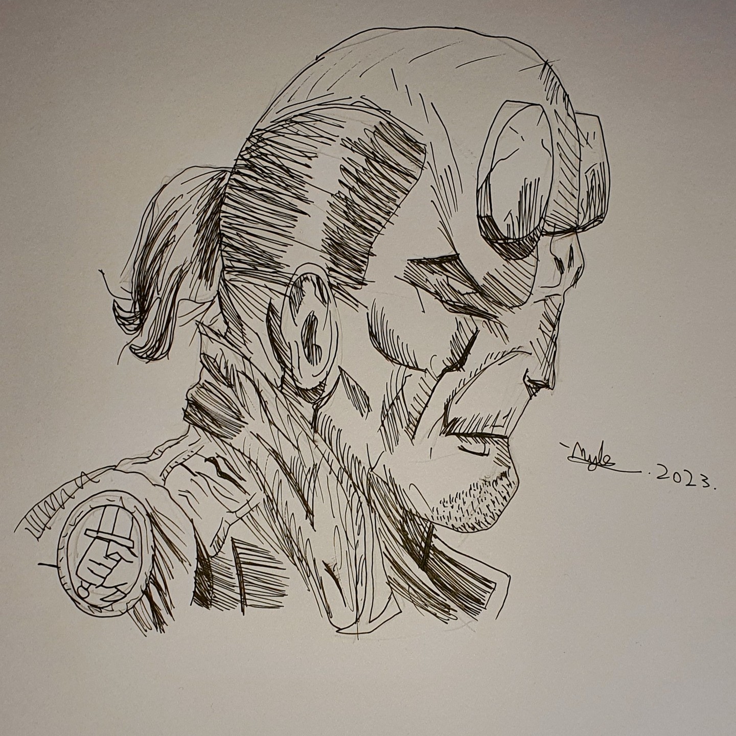 The Punisher Profile Illustration