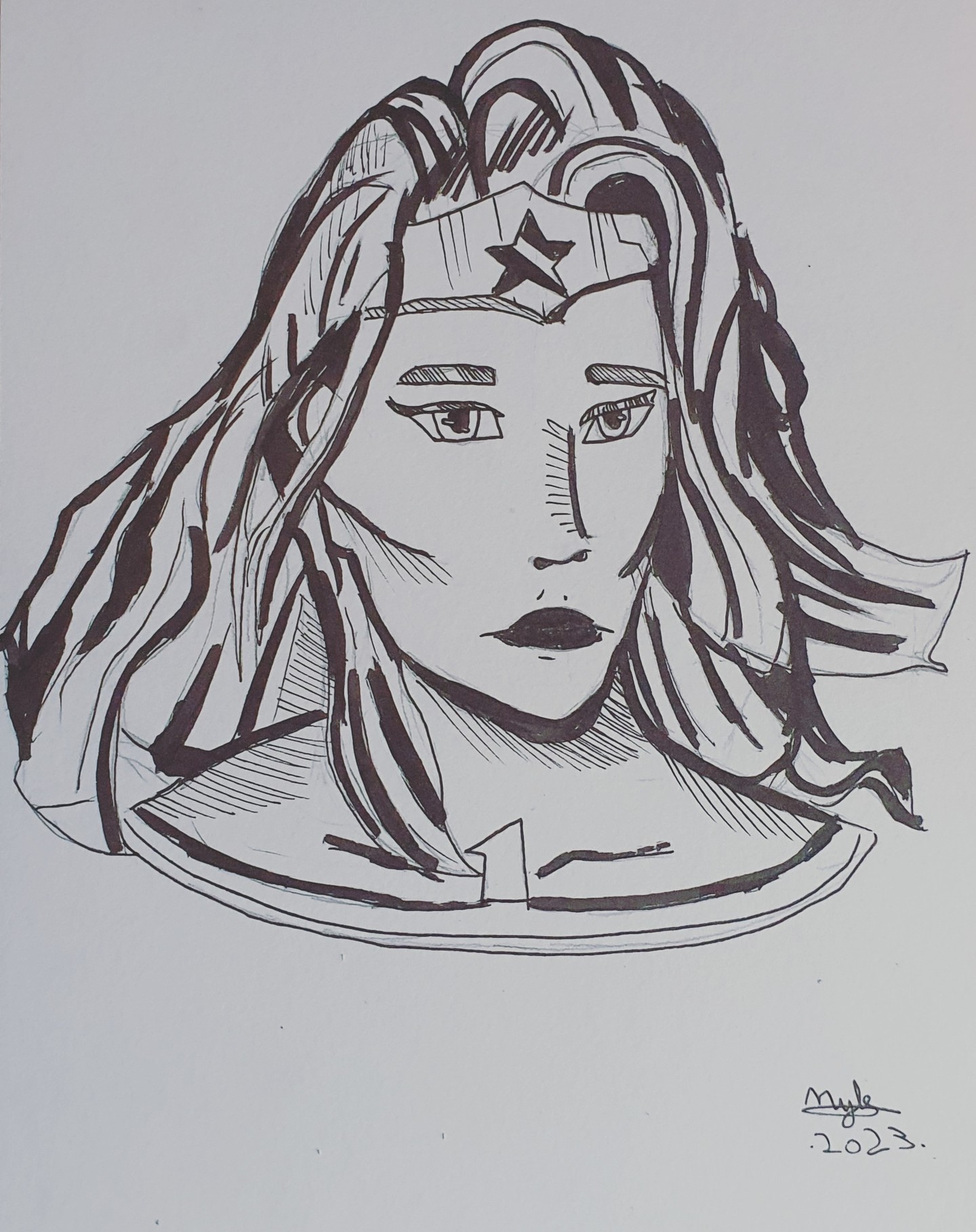 Wonder Woman Portrait