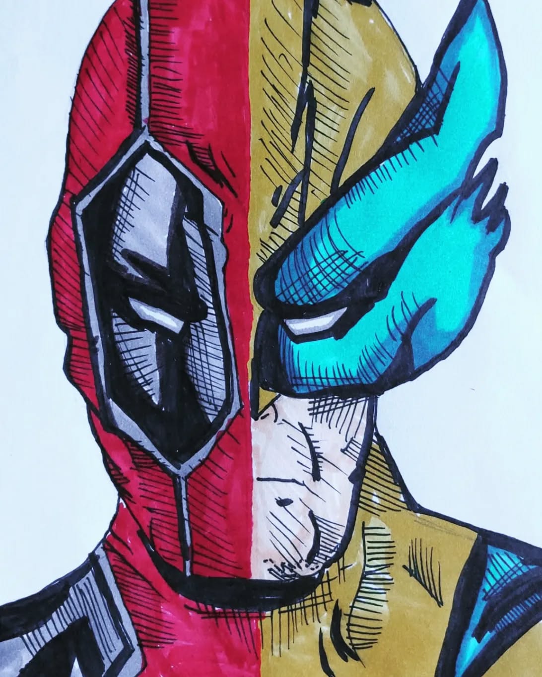 Deadpool and Wolverine Mashup