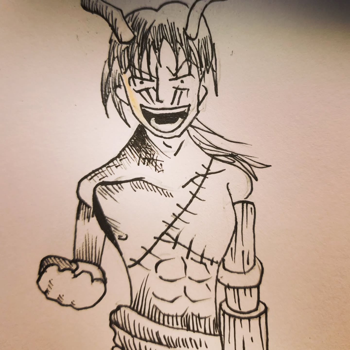 Demon Warrior Illustration