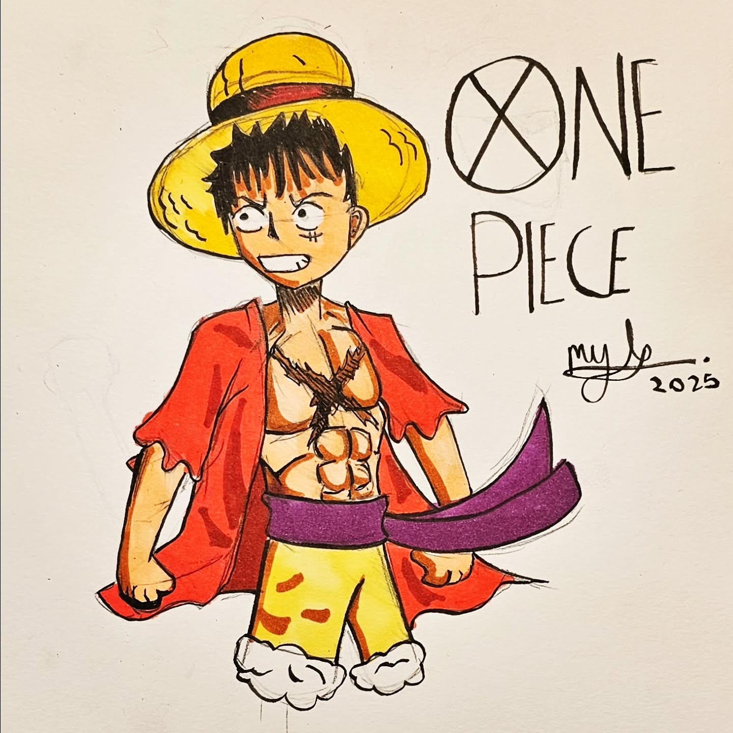 Monkey D. Luffy Illustration