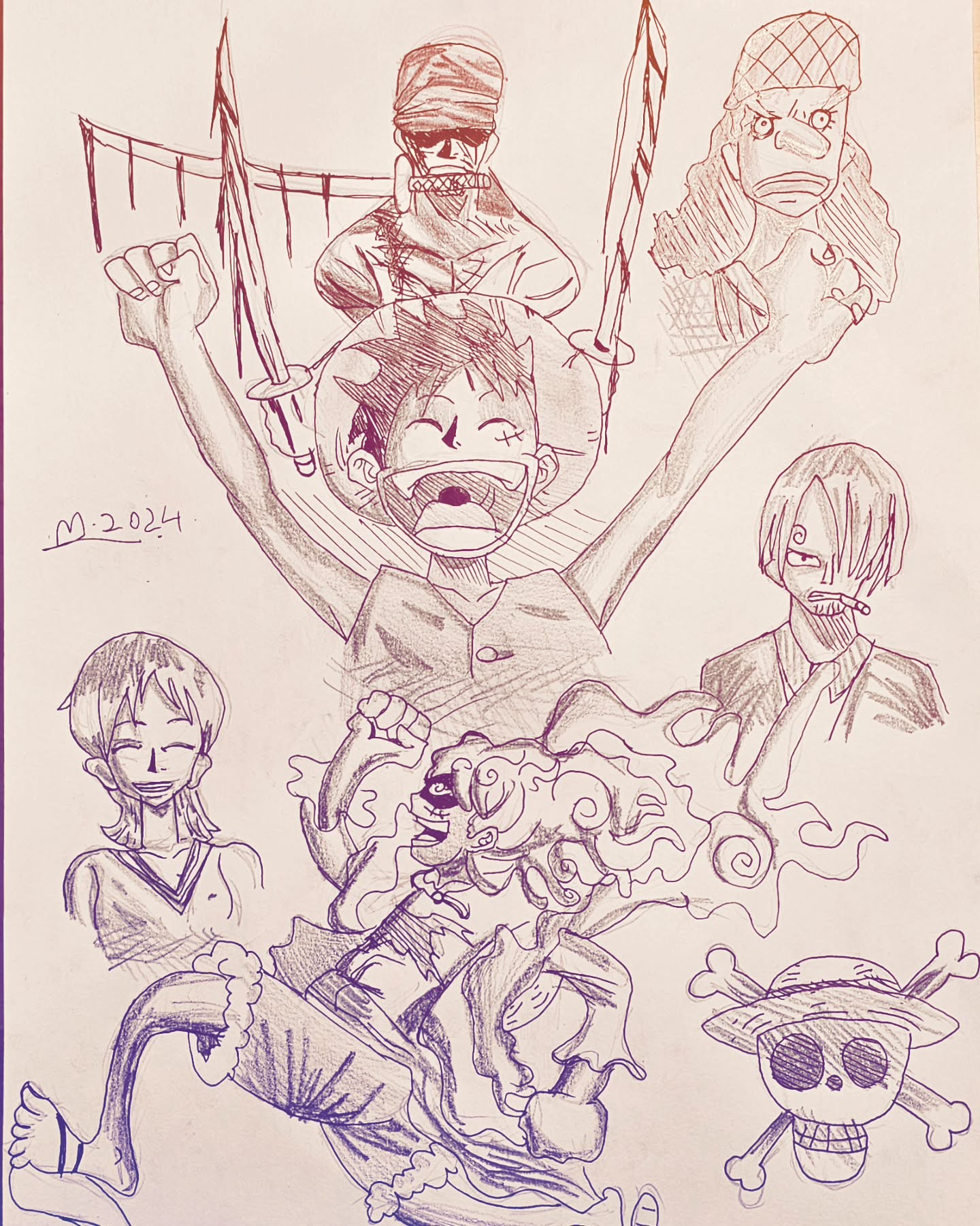 Monkey D. Luffy and Crew