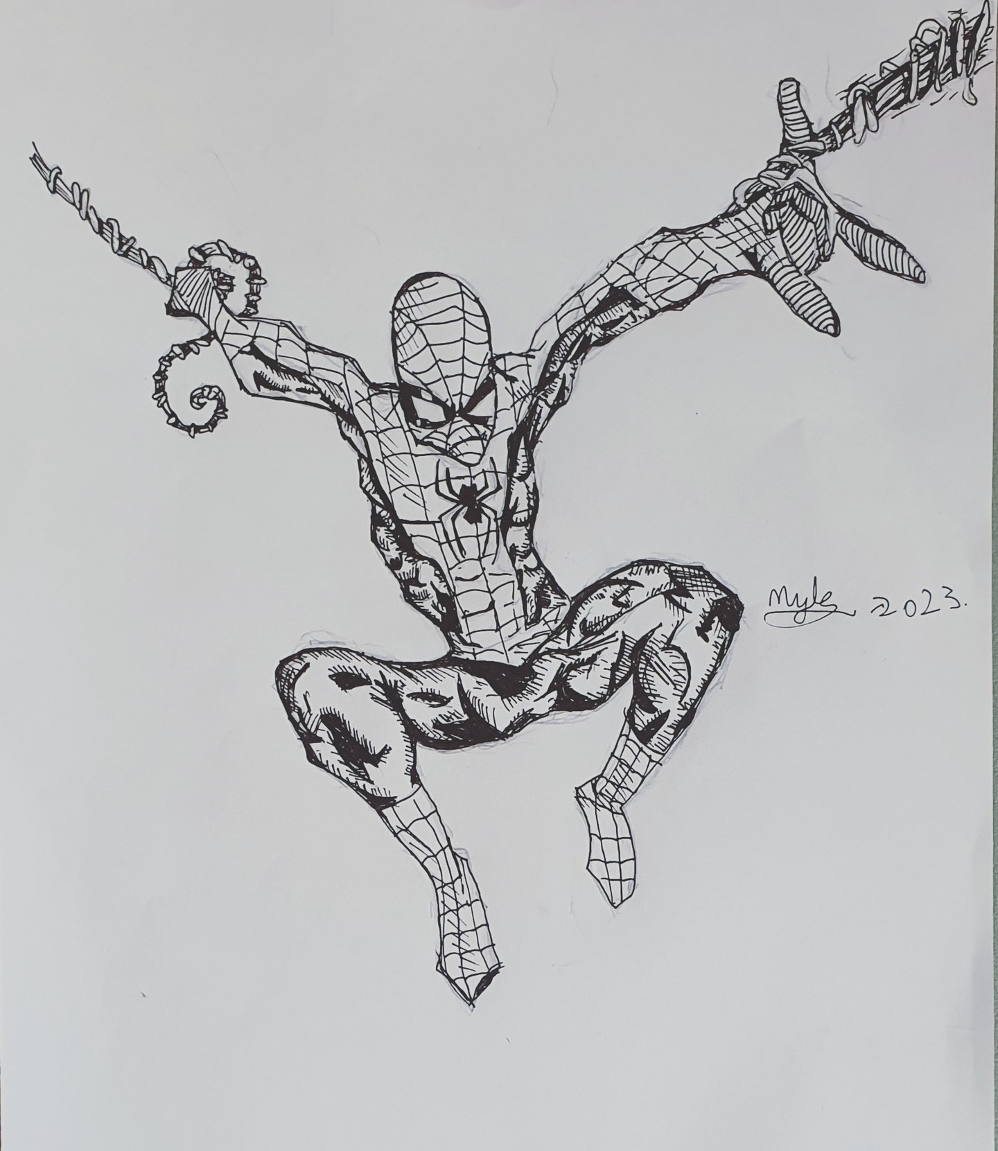 Spider-Man Dynamic Pose