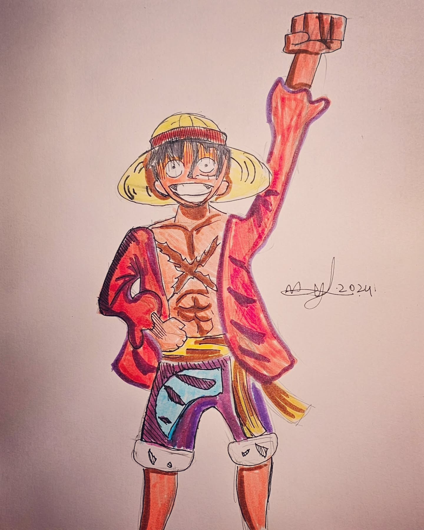 Monkey D. Luffy Celebration Pose