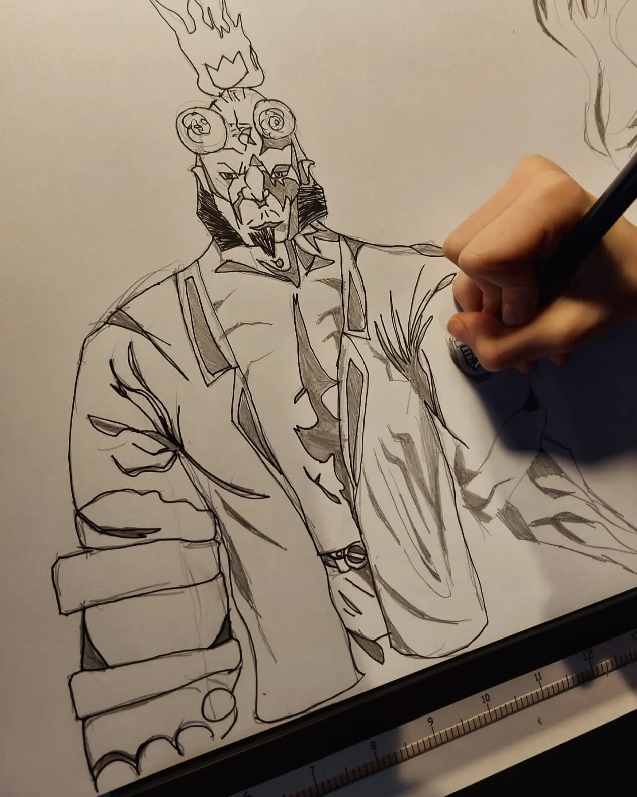 Ghost Rider Sketch Study